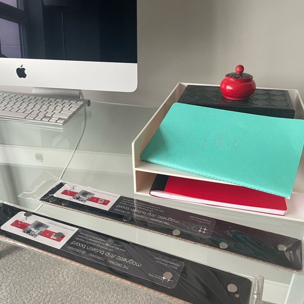 2 Desk Bulletin Strips by Container Store